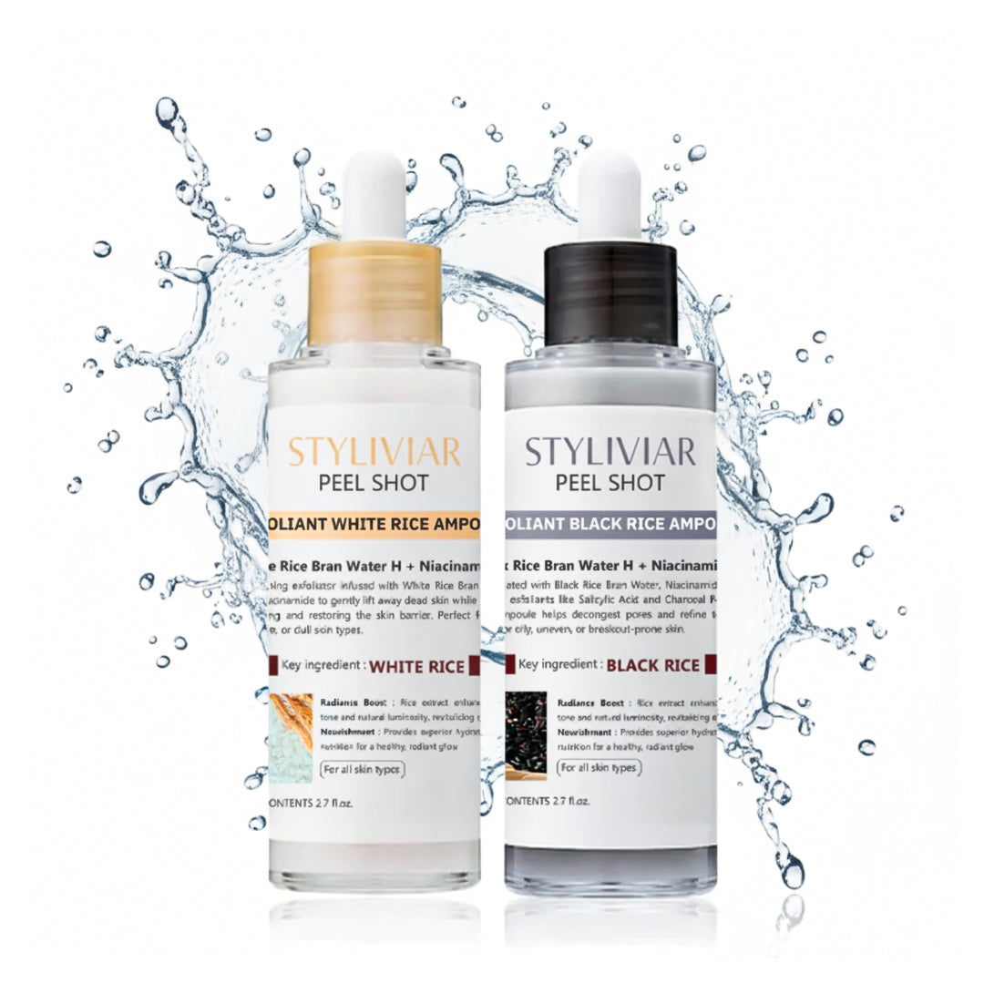 Styliviar - Premium Peel Shot Glow with Duo Rice Ampoule