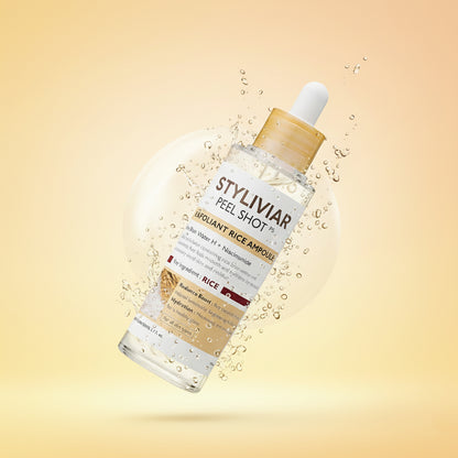 Styliviar - Premium Peel Shot Glow with Duo Rice Ampoule