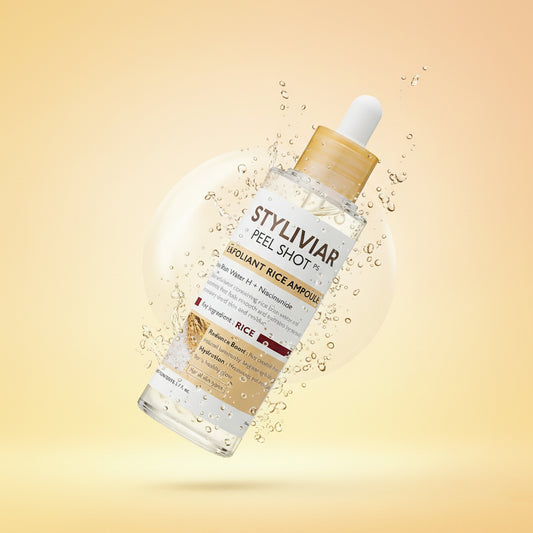 Styliviar - Premium Peel Shot Glow with Duo Rice Ampoule