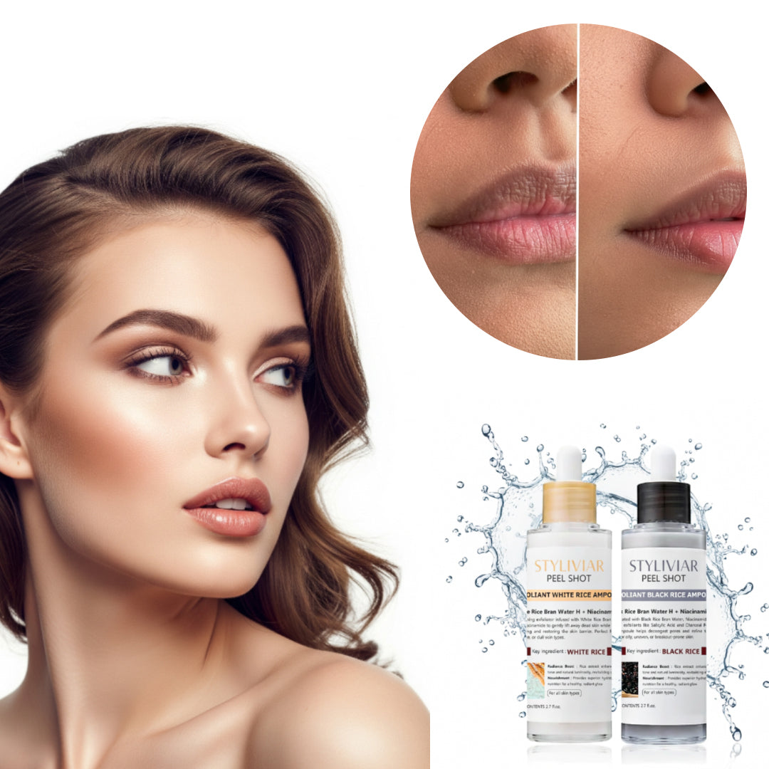 Styliviar - Premium Peel Shot Glow with Duo Rice Ampoule