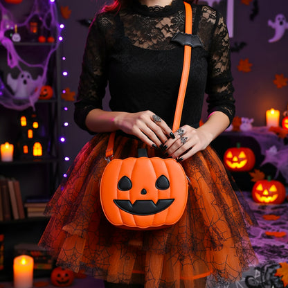 Styliviar - Halloween Fancy Pumpkin Purse